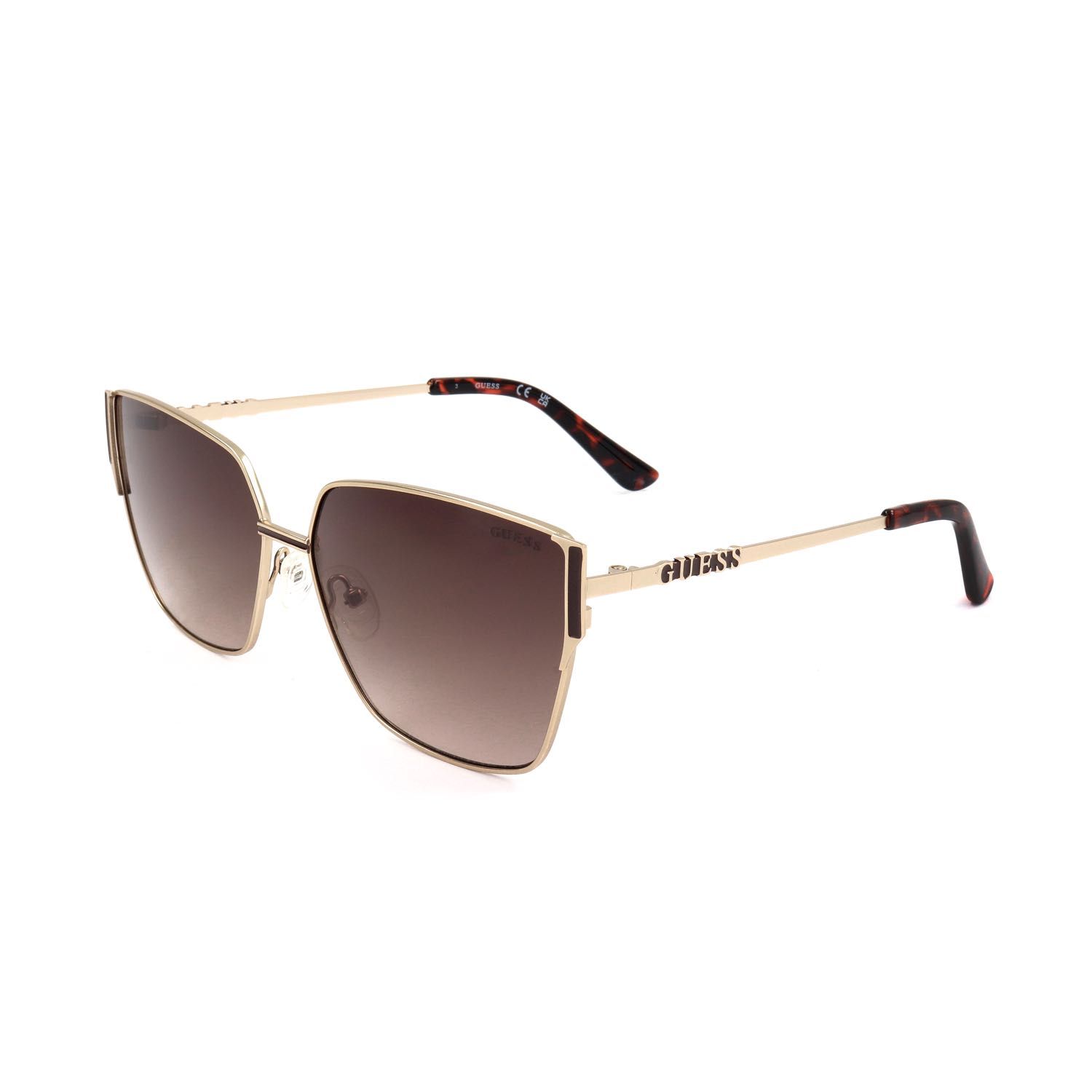 Guess Factory occhiali da sole donna GF6158 gold-coloured mottled brown