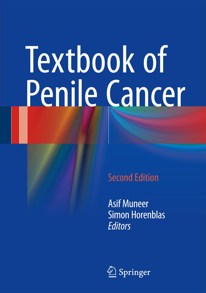 Buchcover: Textbook of Penile Cancer, 2. Auflage. Autoren: Asif Muneer, Simon Horenblas. Verlag: Springer.