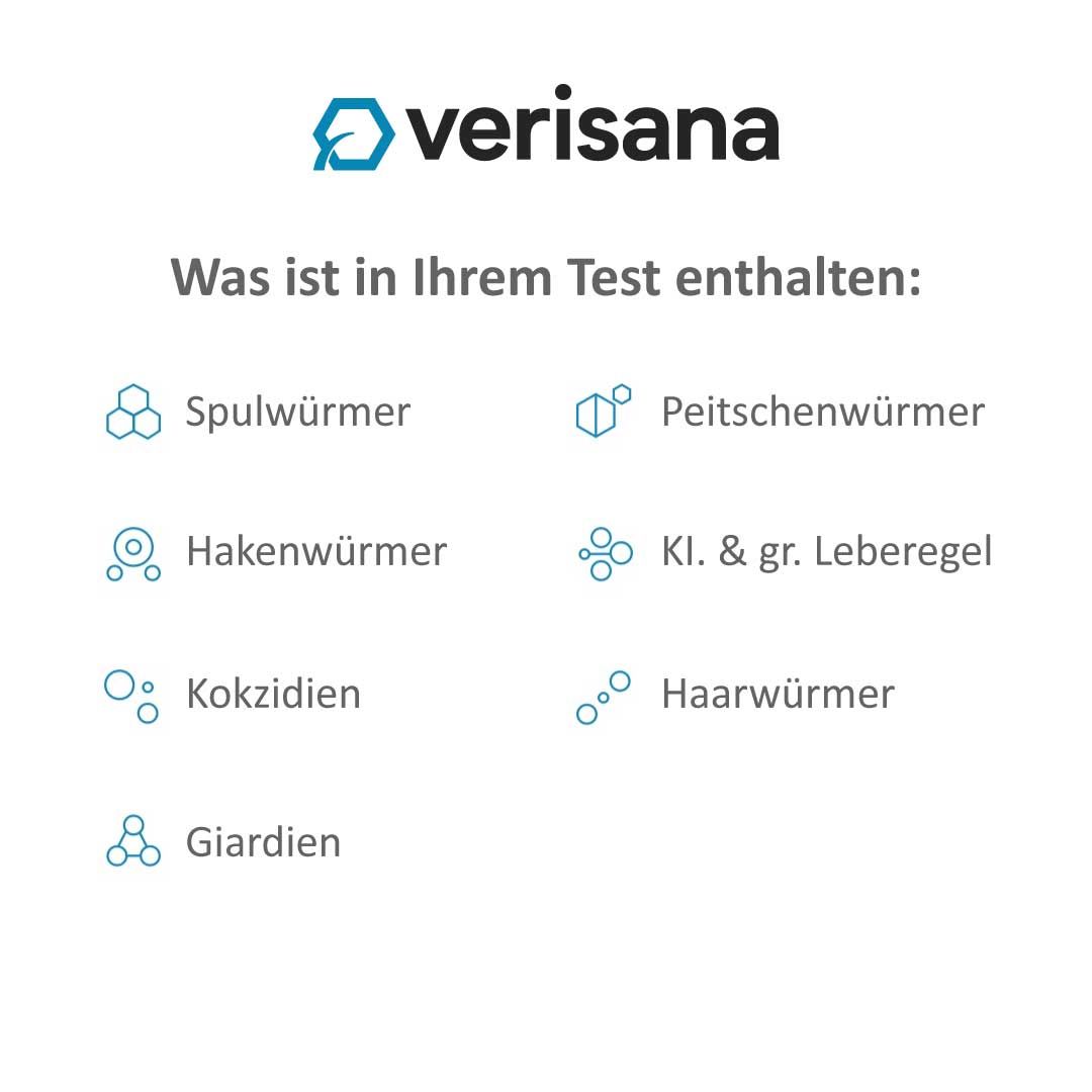 Verisana Wurmtest Hund Pro