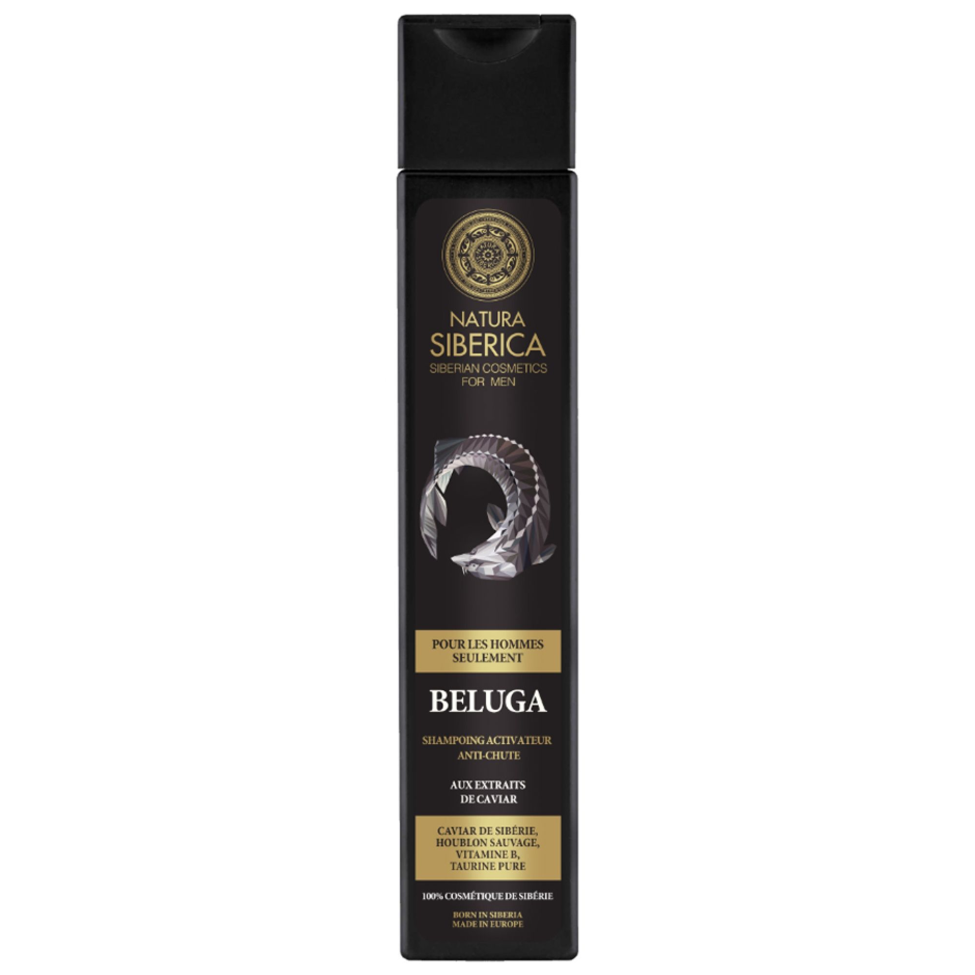 Natura Siberica Männer Beluga Anti-Haarausfall Aktivierendes Shampoo 4,1x4,1x21,2 cm