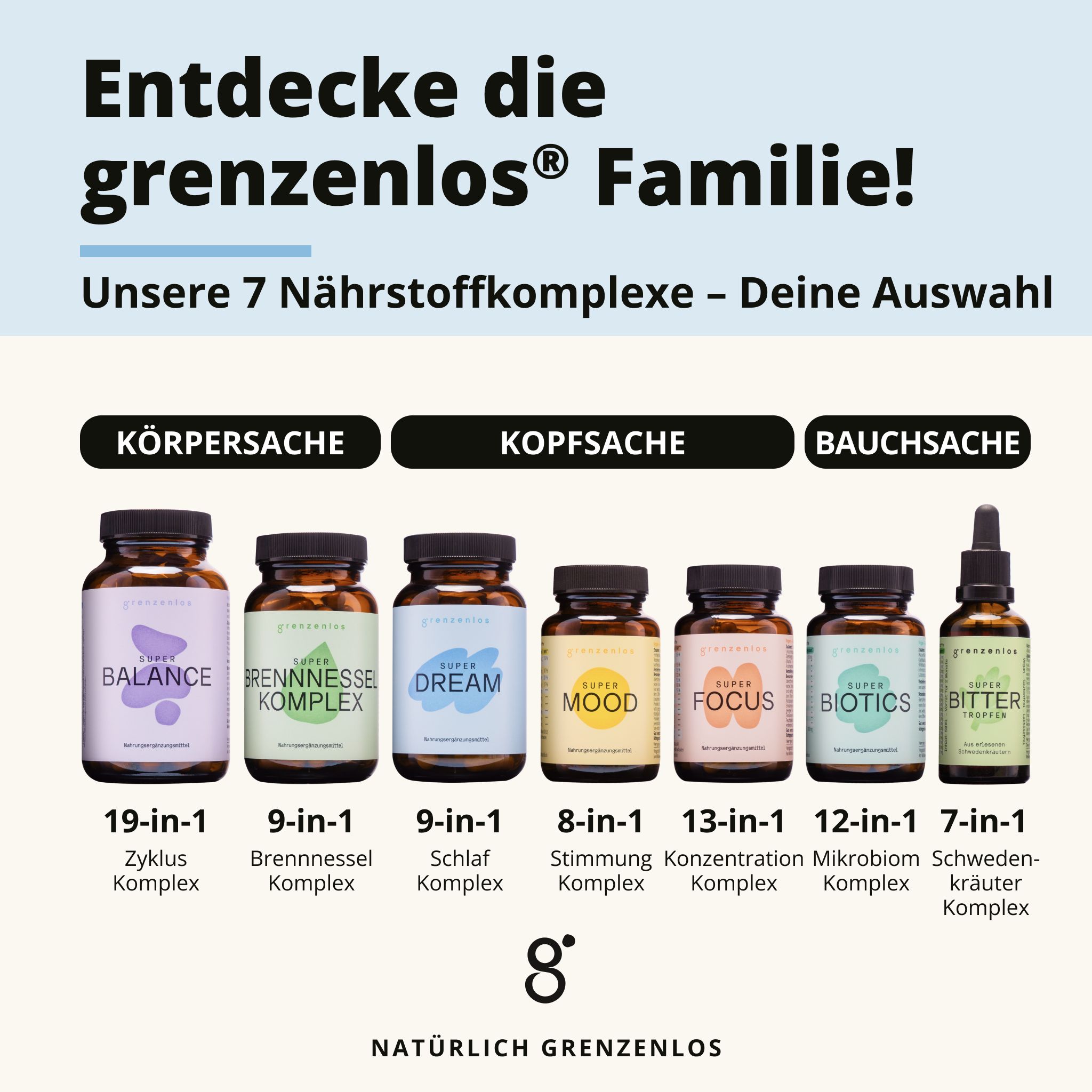 grenzenlos® SUPER DREAM Schlaf Komplex Angebot