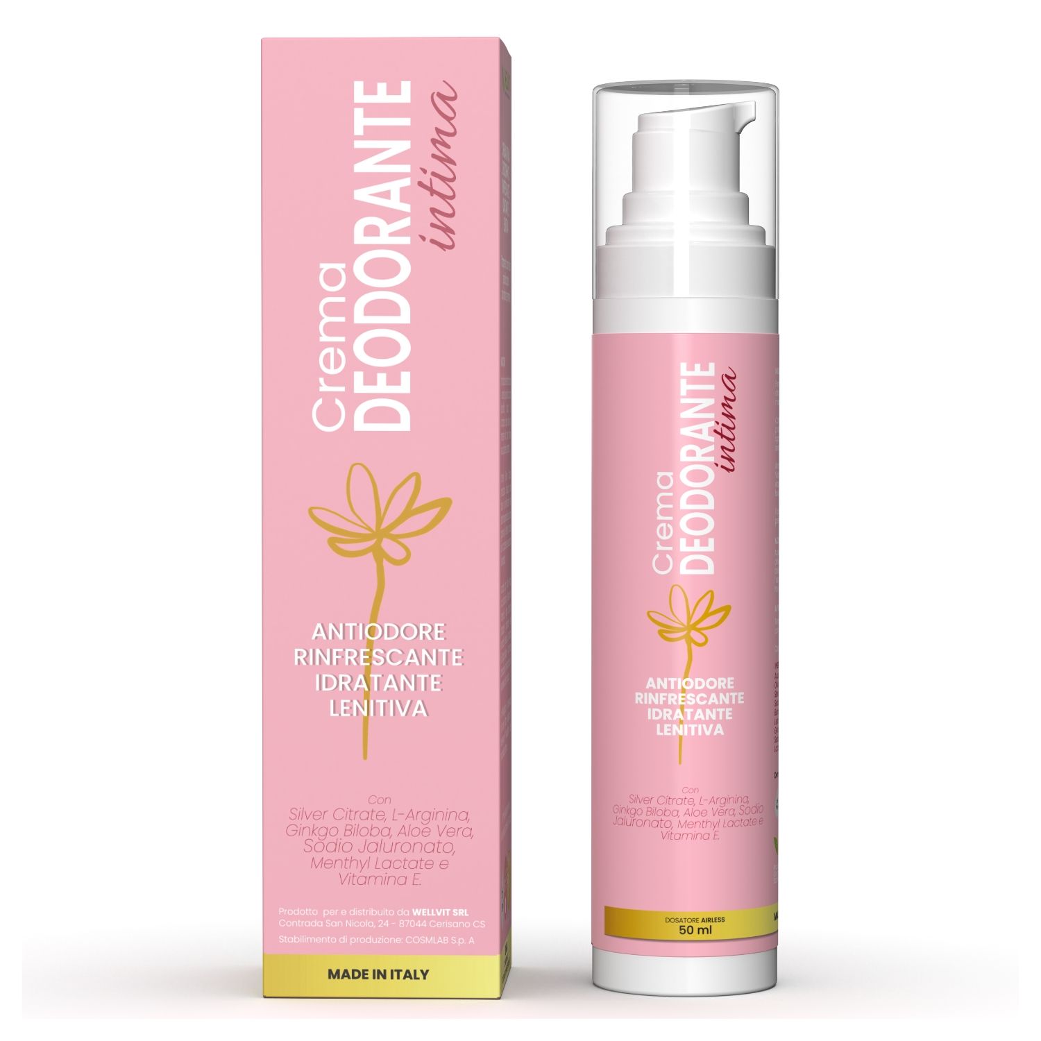 Wellvit | Crema Antiodore Intima Femminile