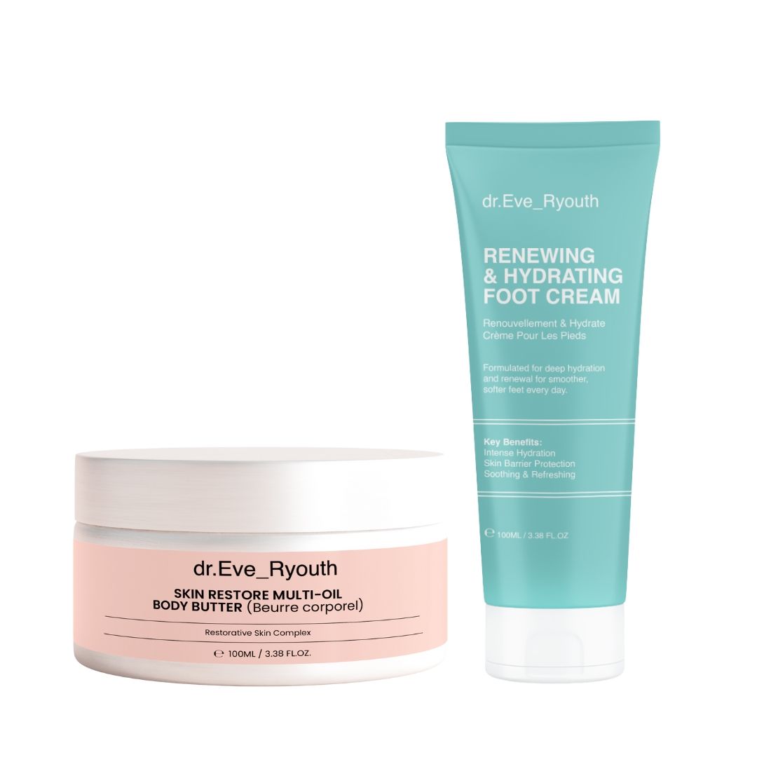 Dr. Eve_Ryouth Burro corpo + crema idratante per i piedi