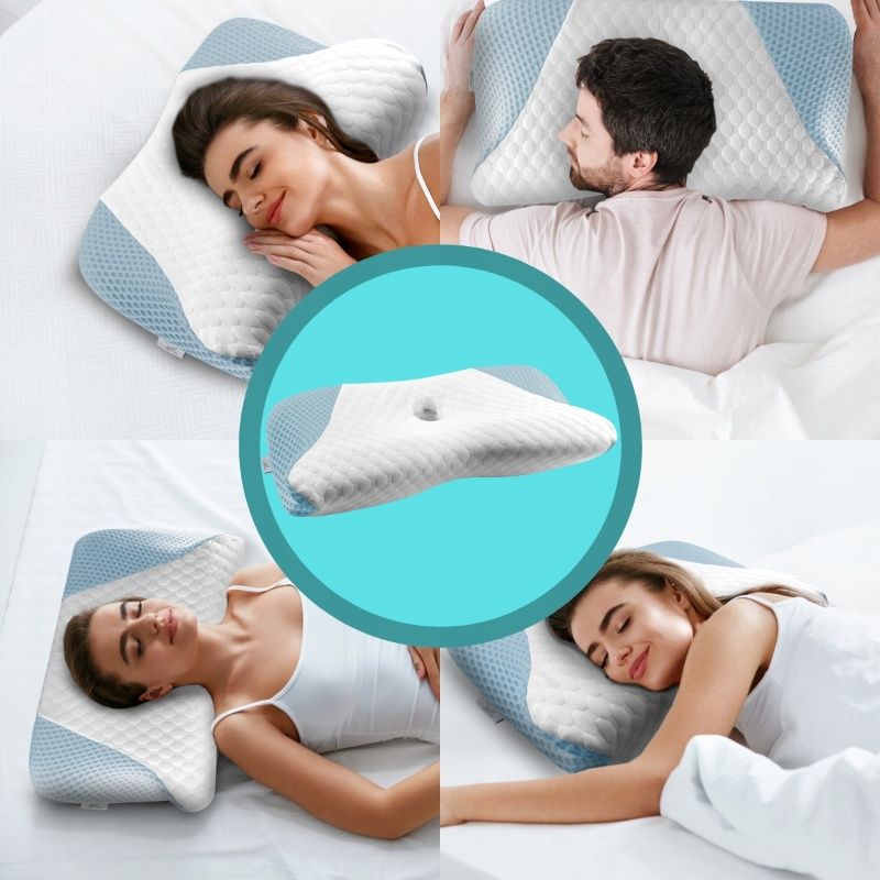 Medi Sleep Orthopädisches Nackenkissen aus Memory-Schaum
