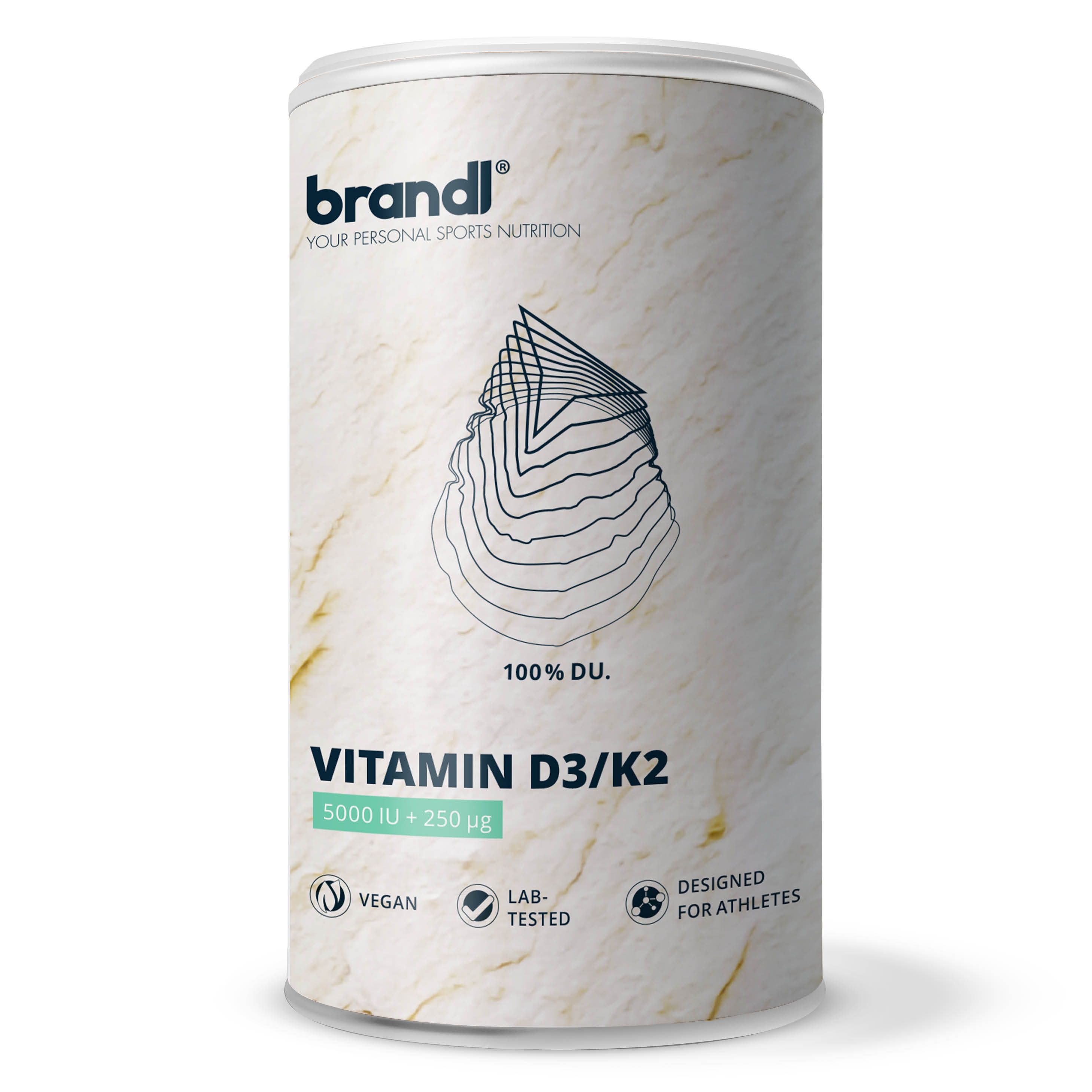 brandl® Vitamin D3 K2 vegan
