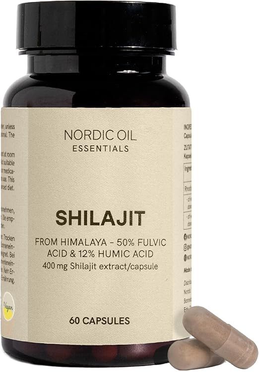 Nordic Oil Shilajit Kapseln 60 St