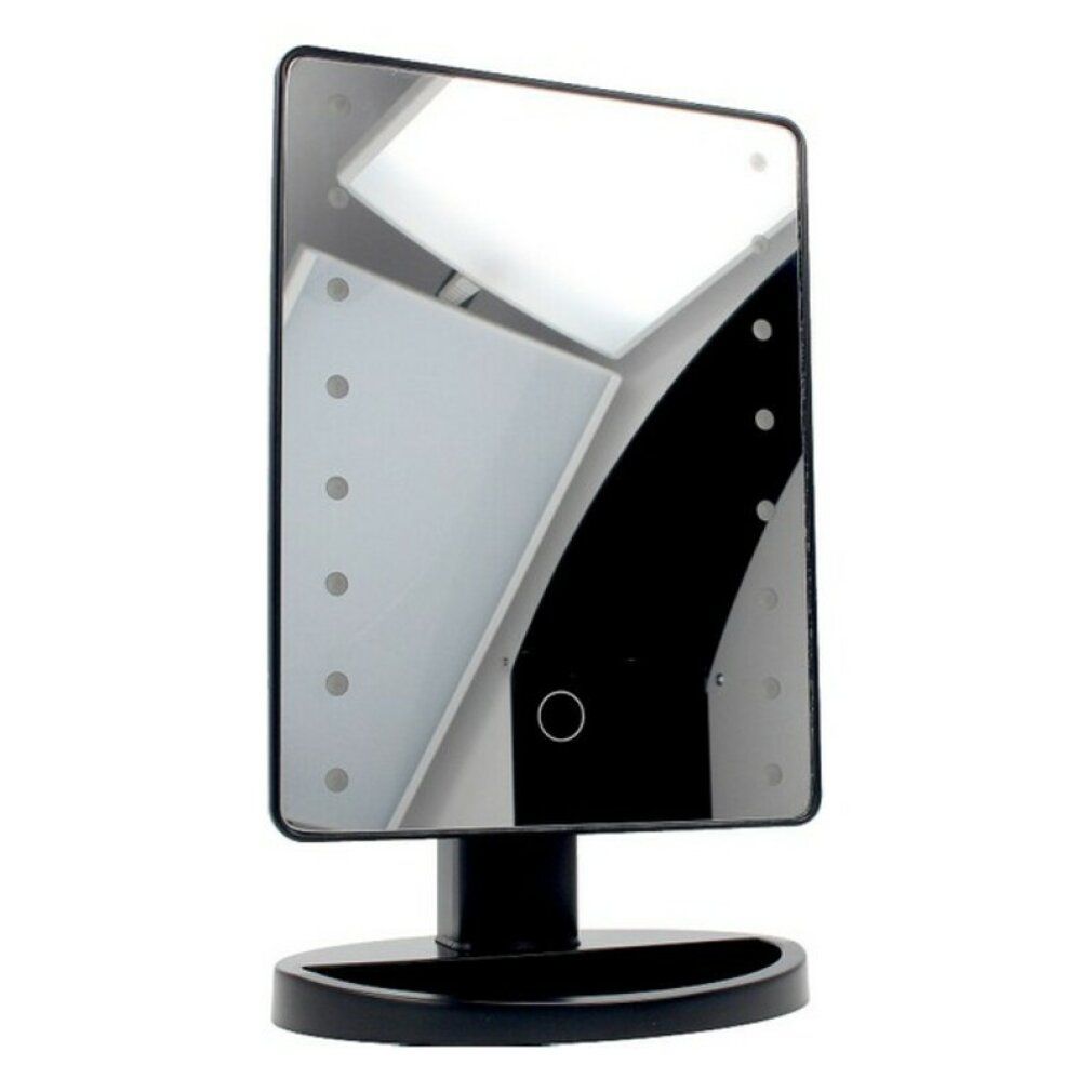 Carl & Son Makeup Mirror Led Light Black