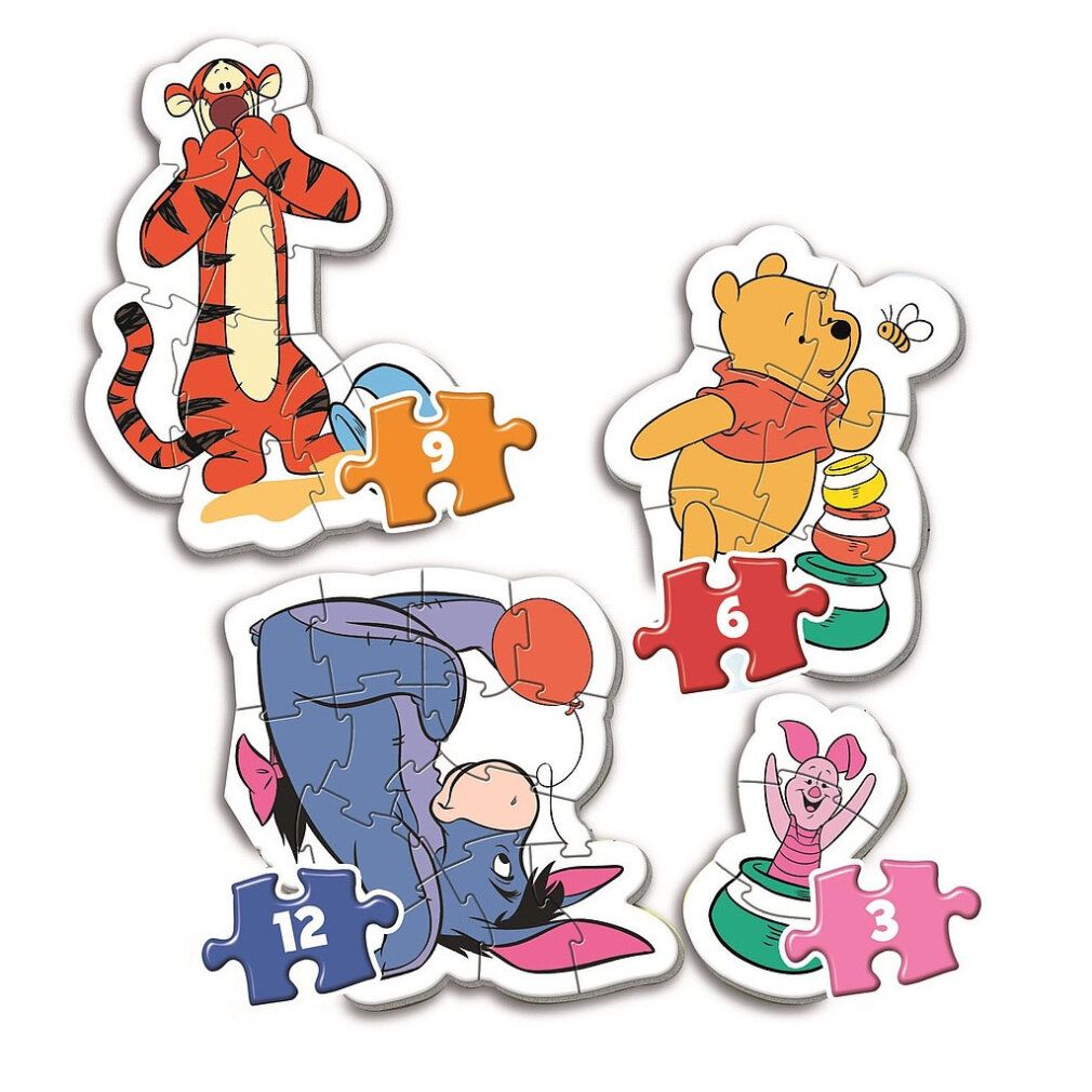 clementoni Mein erstes Winnie the Pooh Puzzle 4in1 (2,3,4,5 Teile)