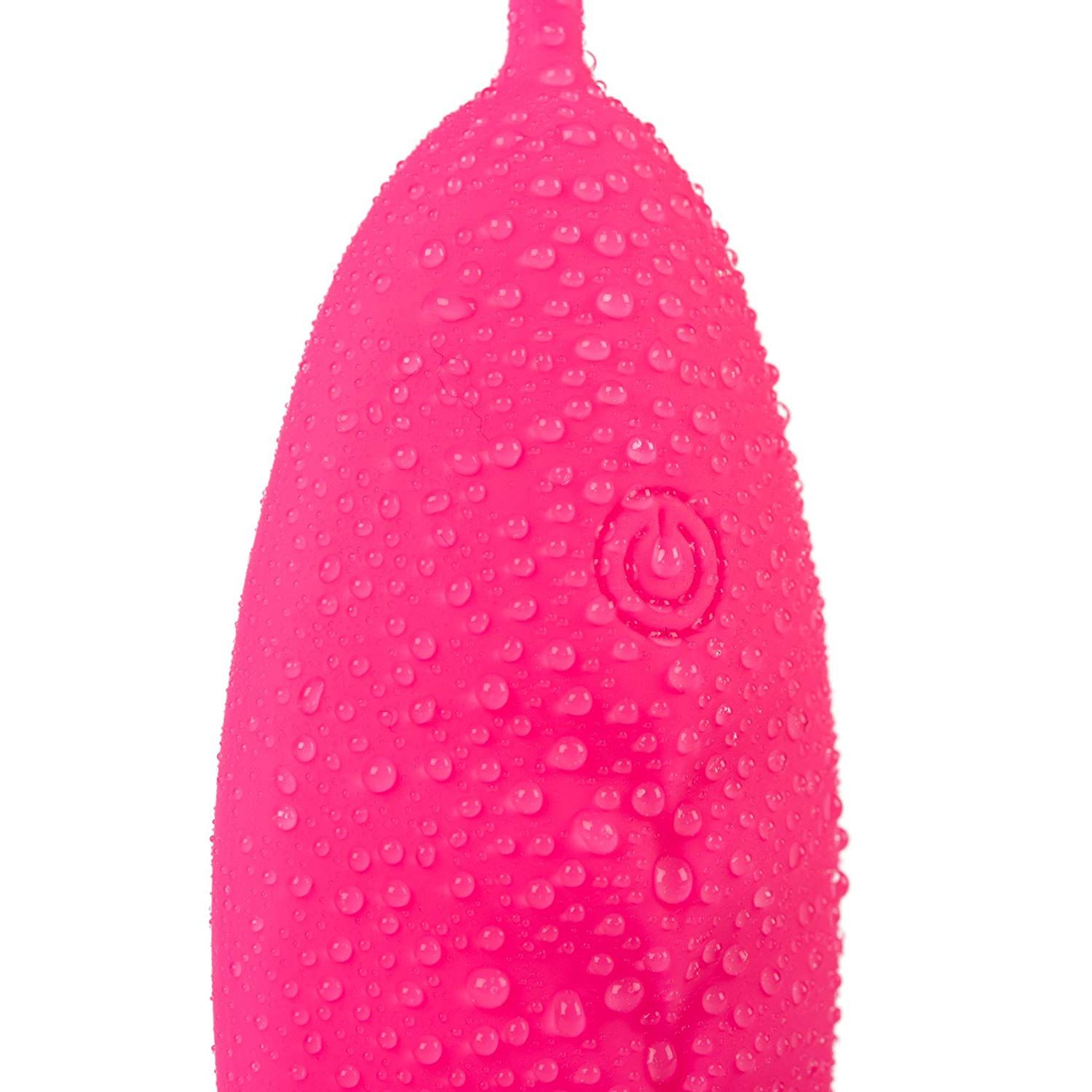 Lumunu Vibrationsei "Wonnezapfen" aus Vollsilikon mit Fernbedienung