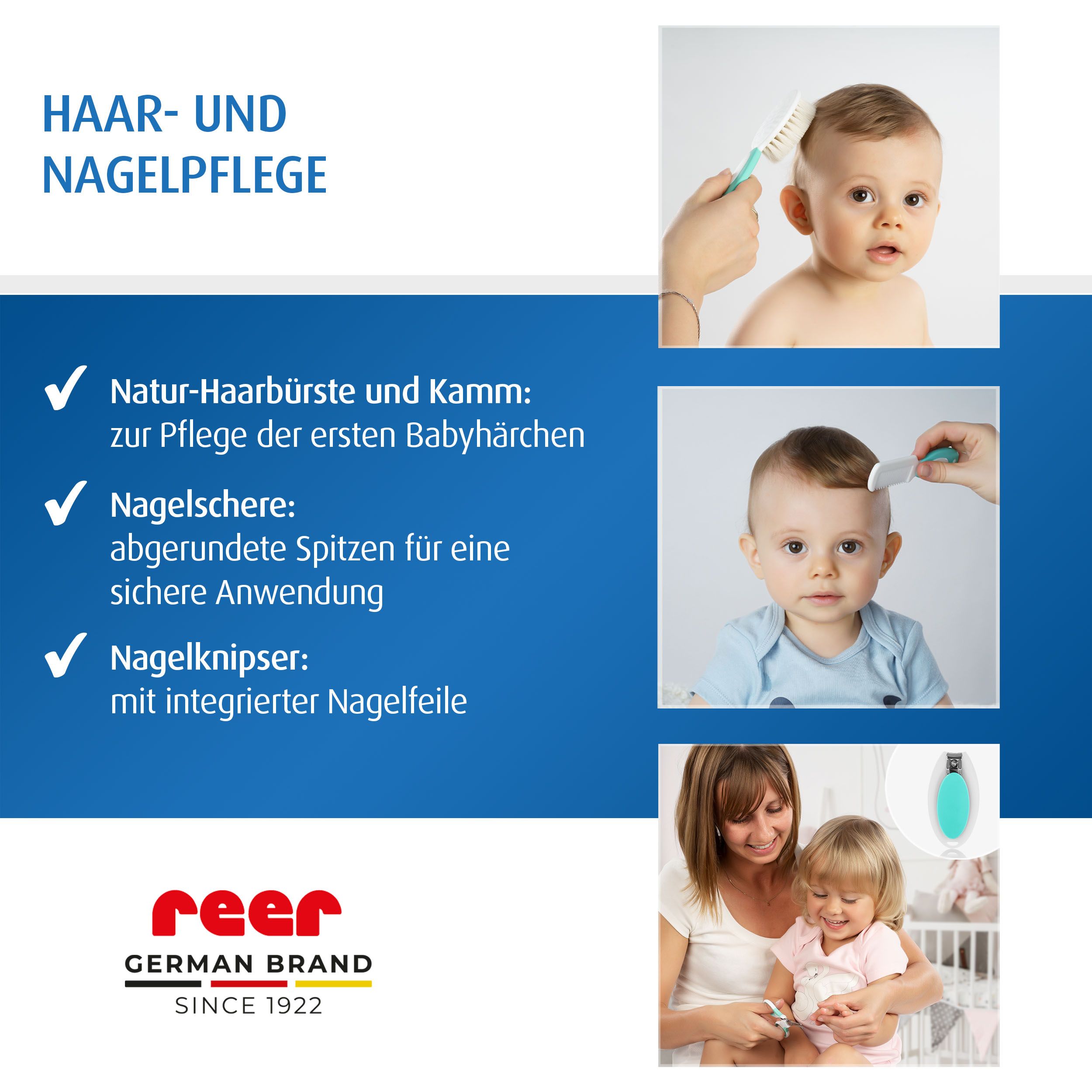 reer BabyCare Pflegeset für die tägliche Babypflege