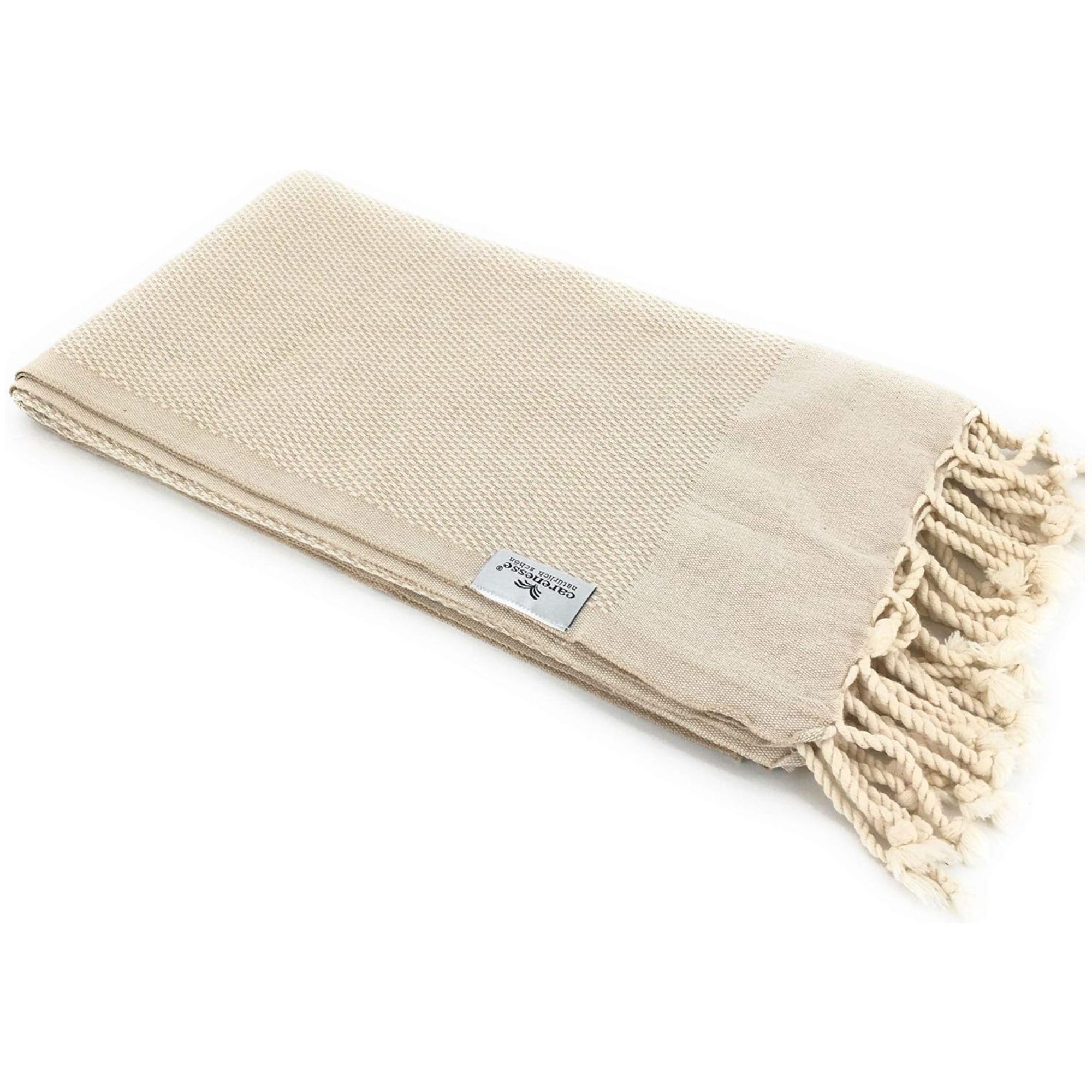 Carenesse Hamamtuch FAVO Wabe 90*175 cm beige