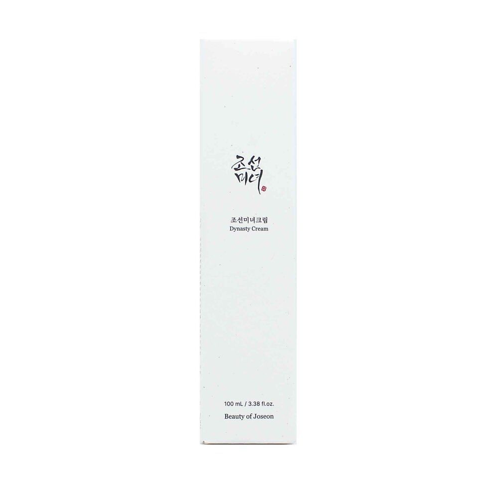 Verpackungsbox der Beauty of Joseon Dynasty Cream mit koreanischer Schrift.