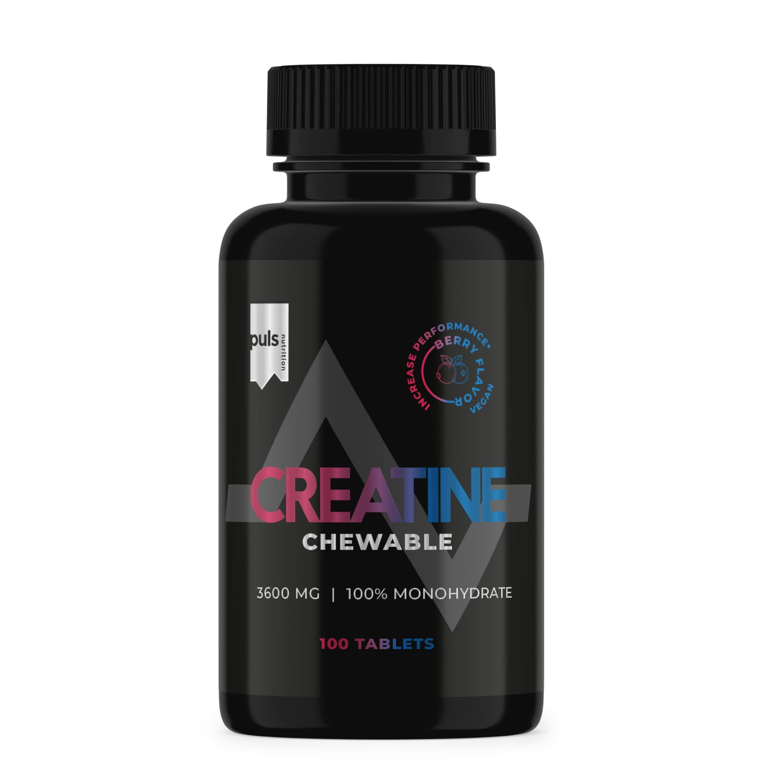 Puls Nutrition – Creatine Chewable Beeren 100 g