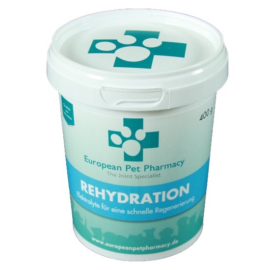 Europeanpetpharmacy’s Rehydration hochdosiert zum Ausgleich des Elektrolythaushaltes 400 g Pulver