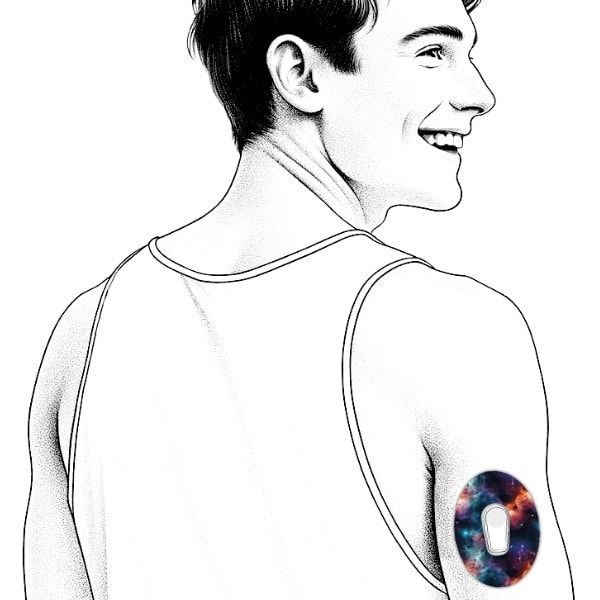 Diasticker® Dexcom G6 Fixiertapes "Space"