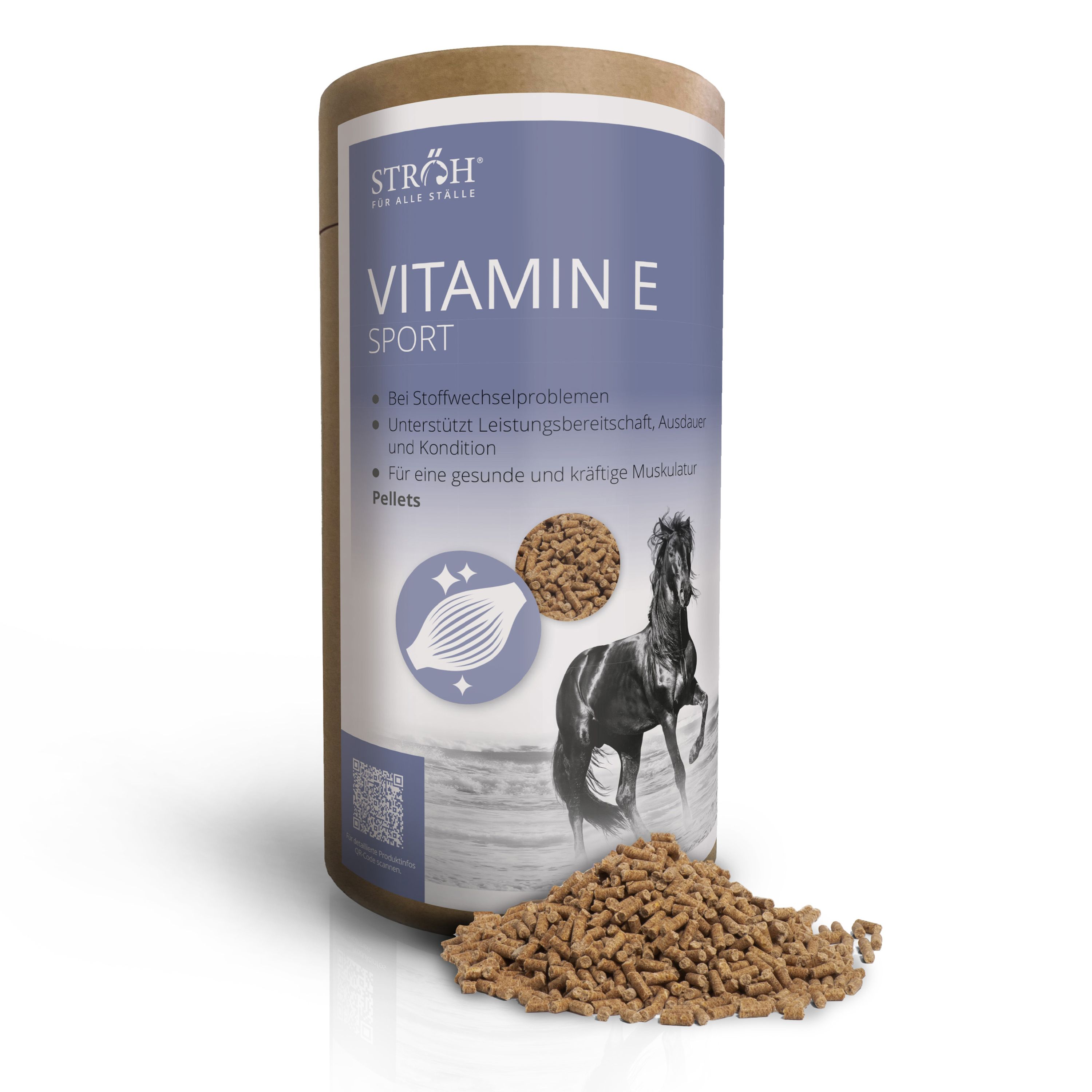 Ströh Vitamin E Feedbox Dose 1,2 kg Pellets