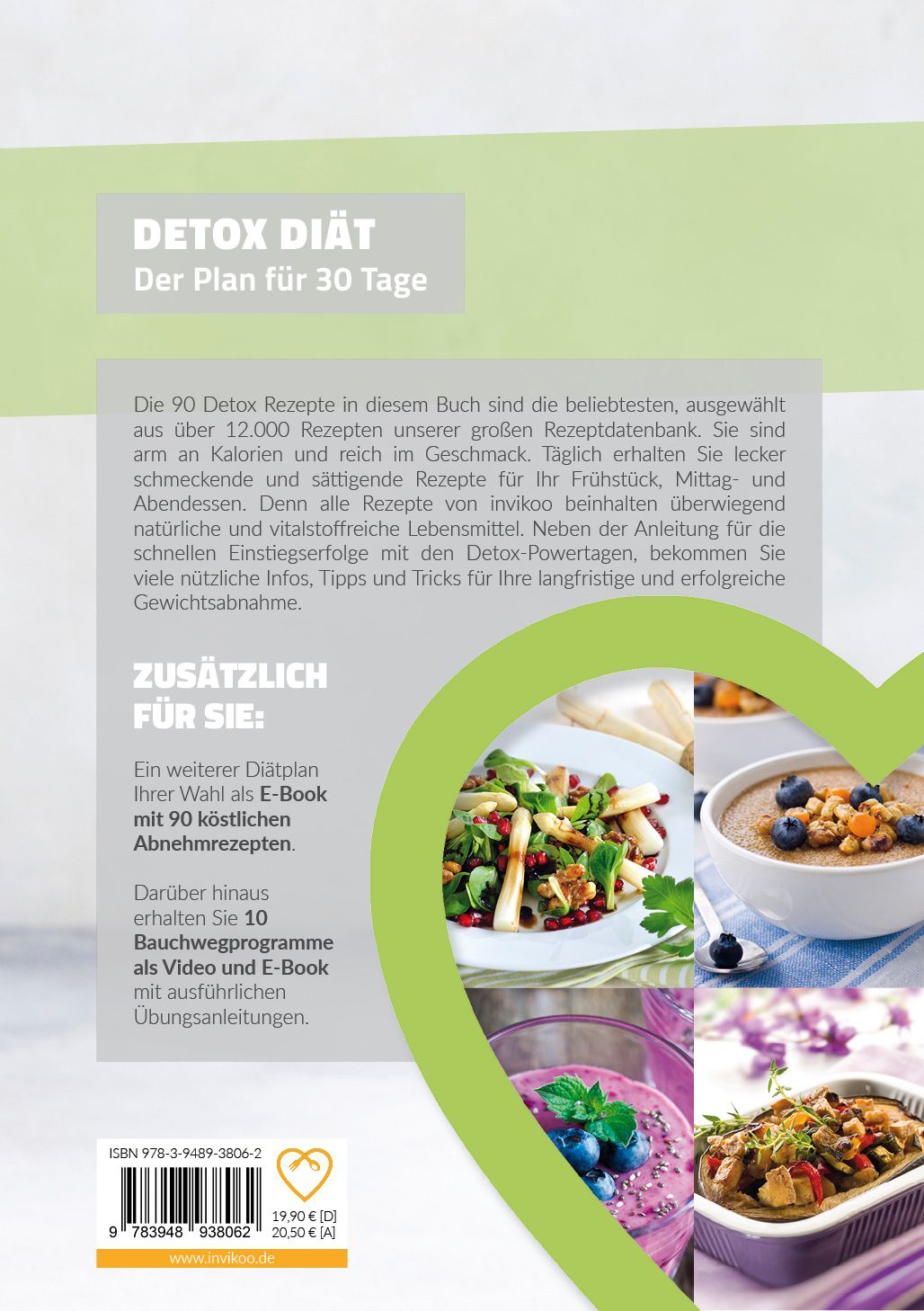 Detox Diätplan - Ernährungsplan zum Abnehmen für 30 Tage