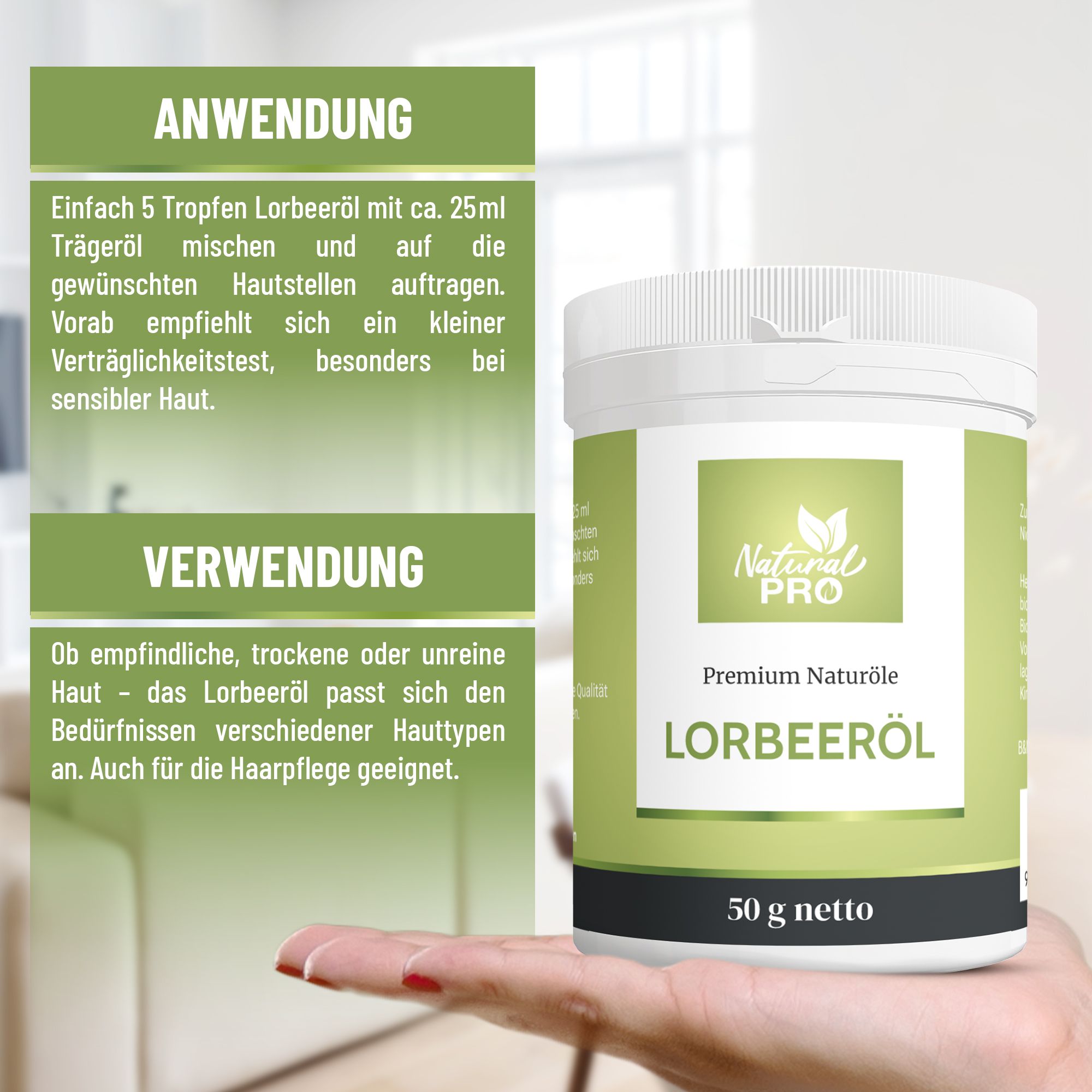 Natural Pro | Lorbeeröl