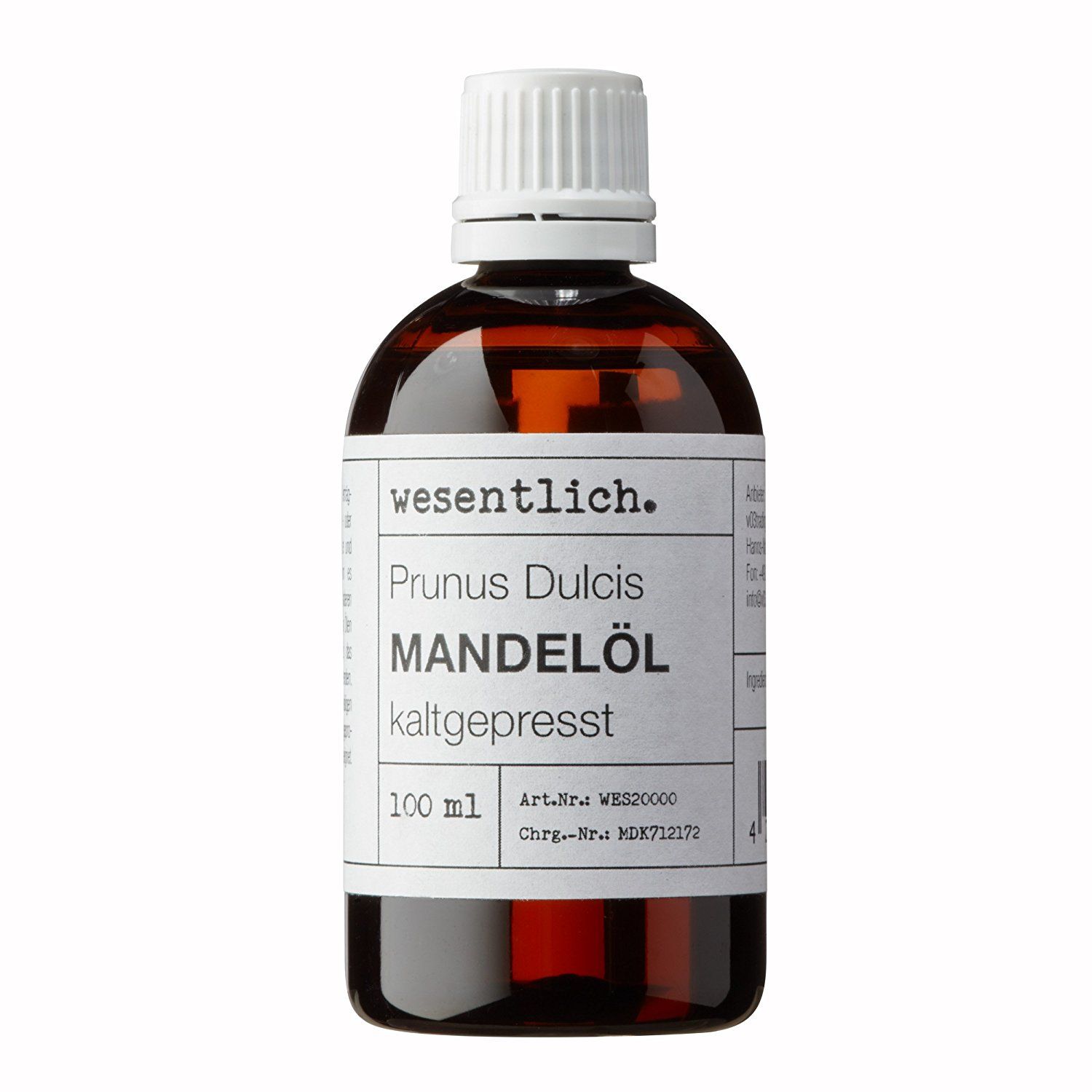 Mandelöl kaltgepresst von wesentlich.