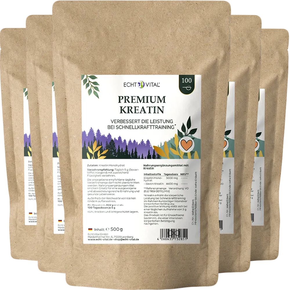 Echt Vital Creatina Monoidrato Premium