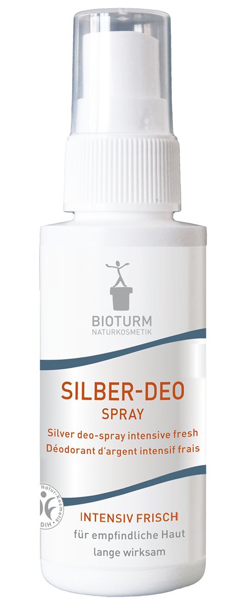 Bioturm Naturkosmetik Silber-Deo Spray intensiv frisch 50 ml