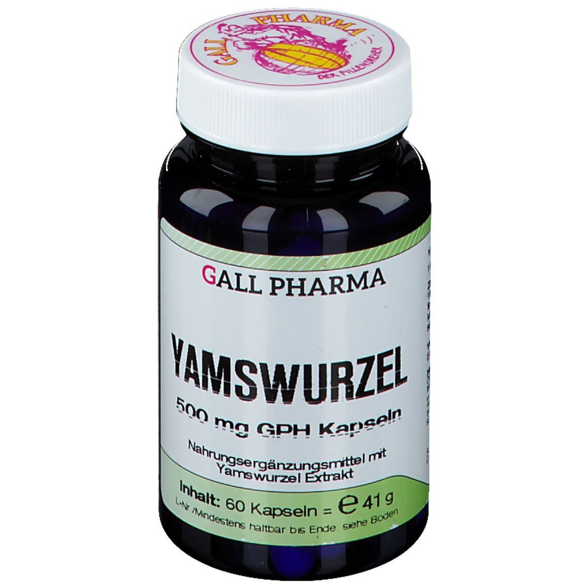 GALL PHARMA Yamswurzel 500 mg GPH Kapseln