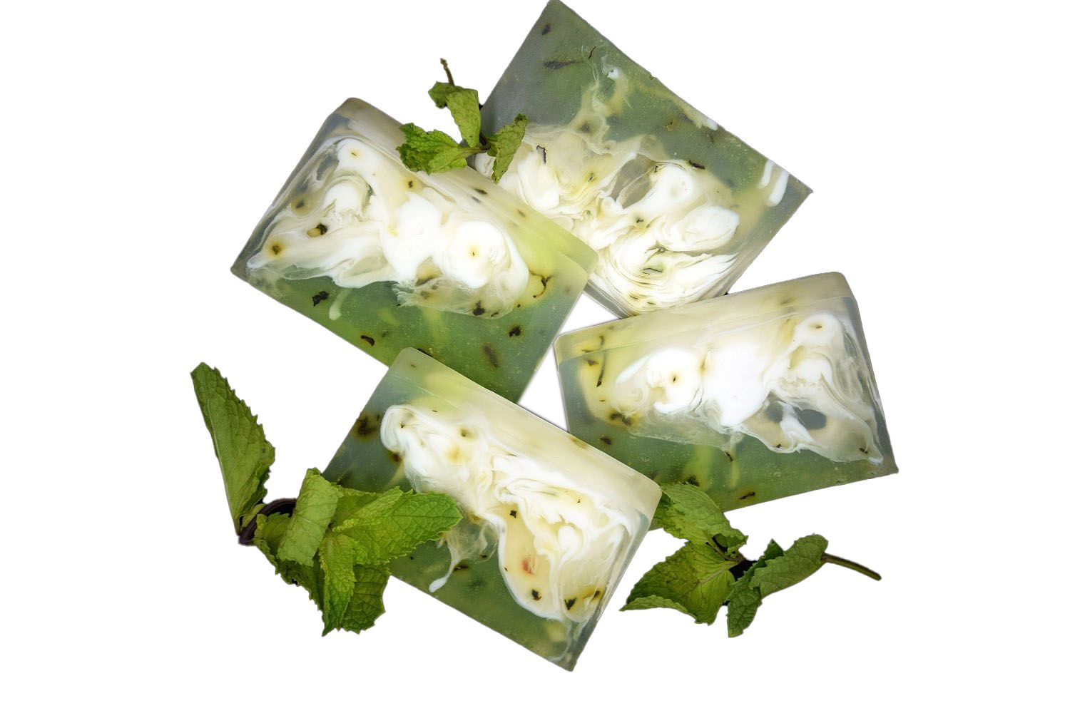 Nesbel Seife Pfefferminze – kühl & klar | Glycerin Ziegenmilch 100 g