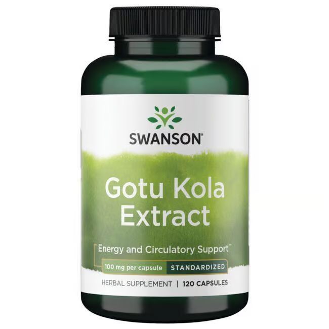 Swanson Gotu Kola Extrakt - Standardisiert 120 Pc
