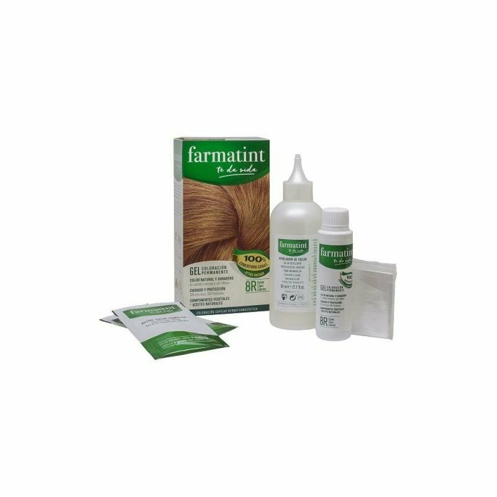Farmatint Donna Gel 8R Biondo Chiaro Rame 0,135 L
