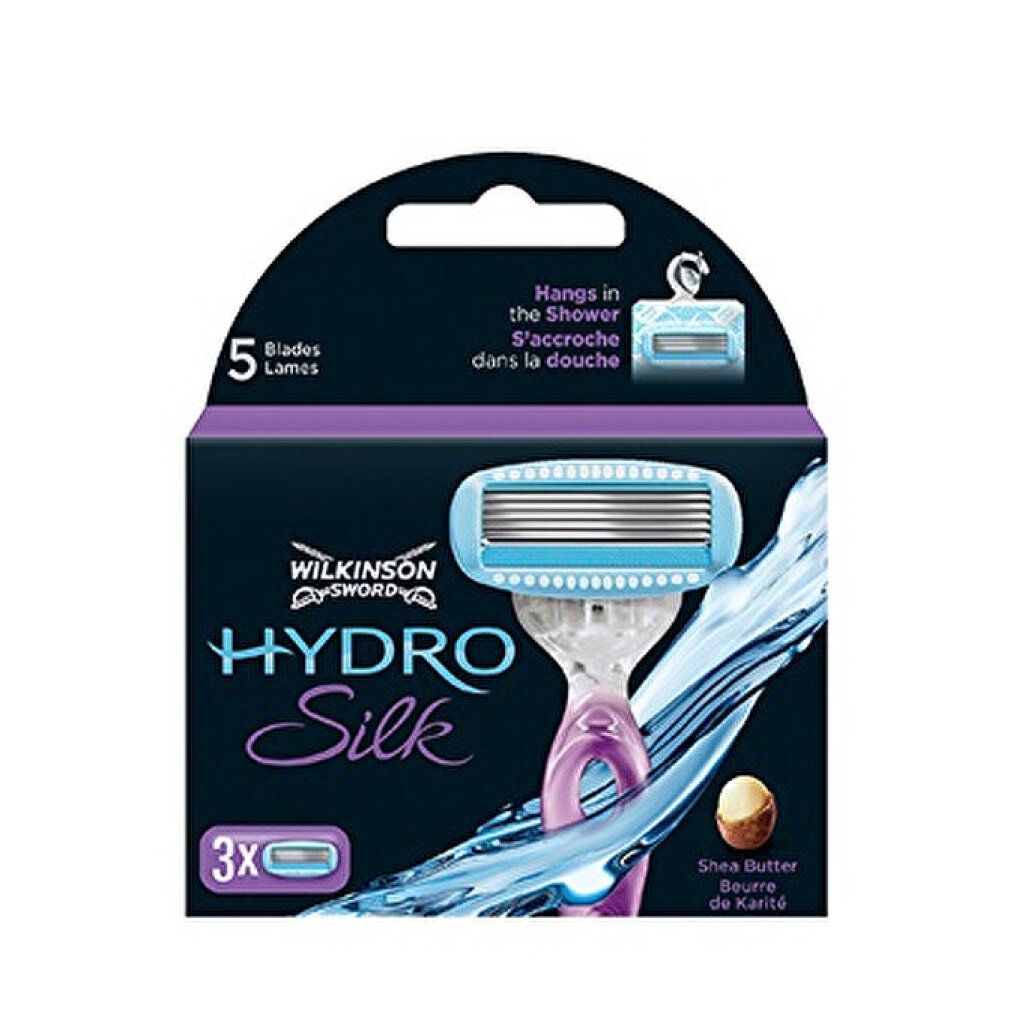 wilkinson Sword Hydro Silk Ersatz-Rasierklingen 3tlg.