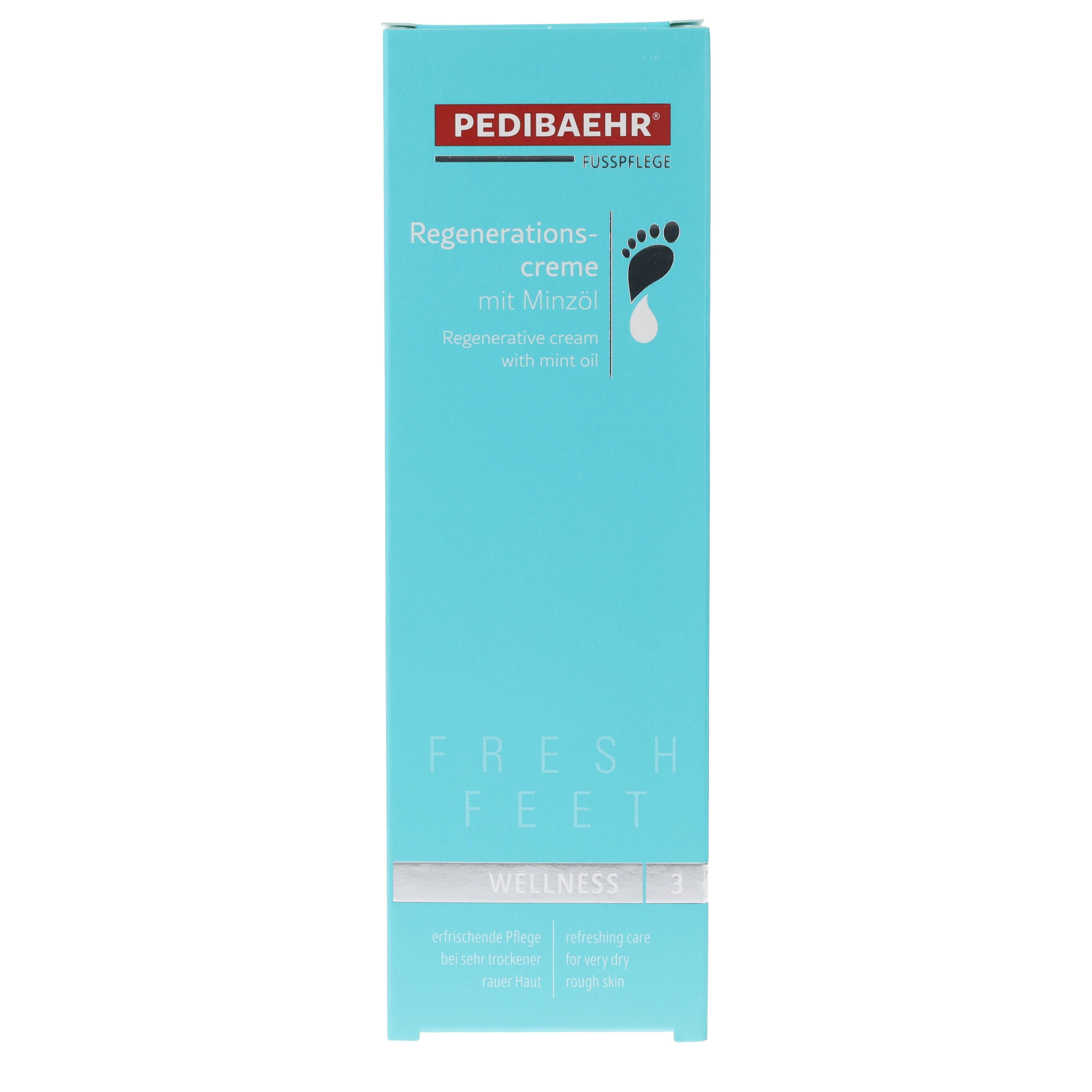 Pedibaehr fresh feet Regenerationscreme mit Minzöl 125 ml Fußcreme