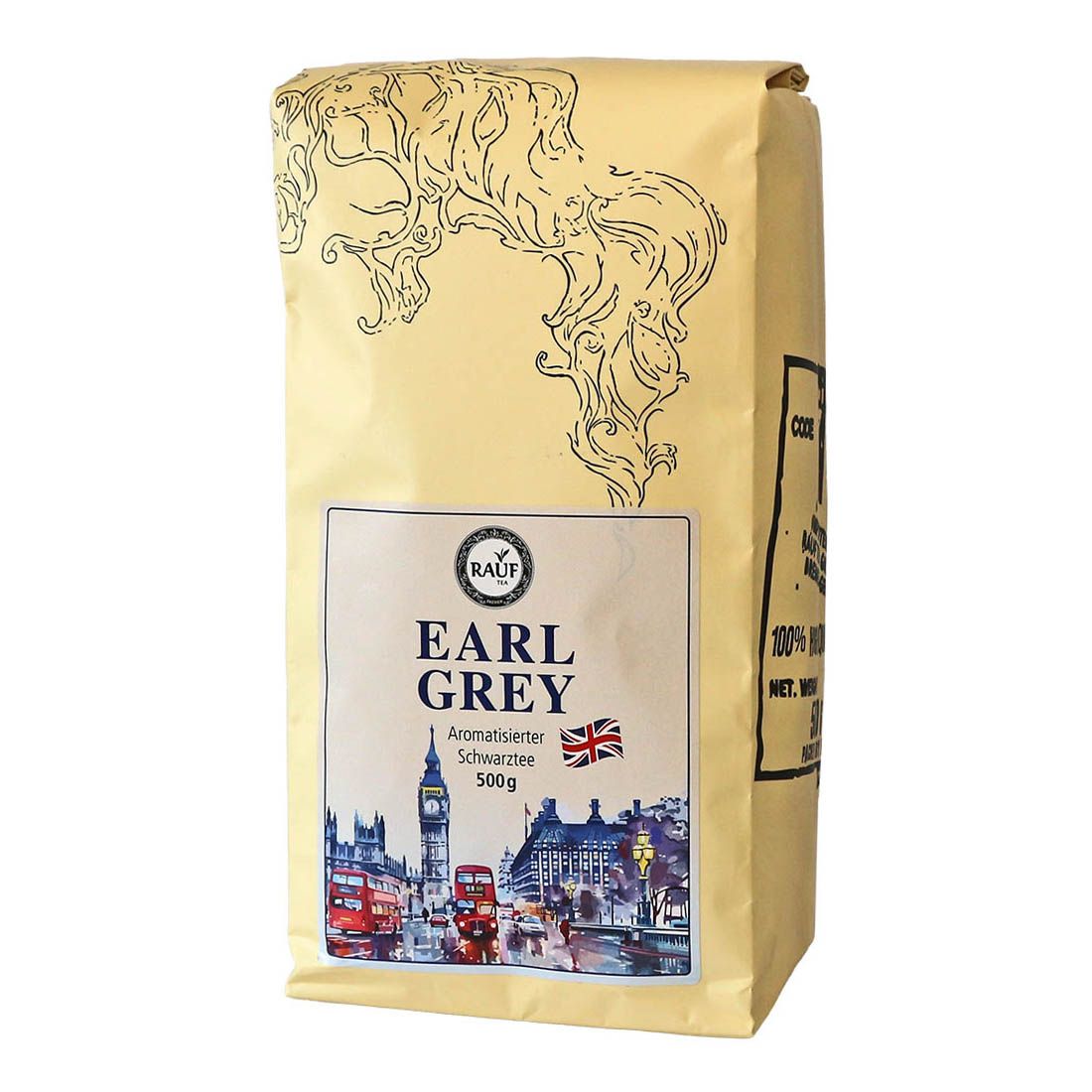 Rauf Tee Schwarzer Earl Grey, aromatisiert 0,5 kg