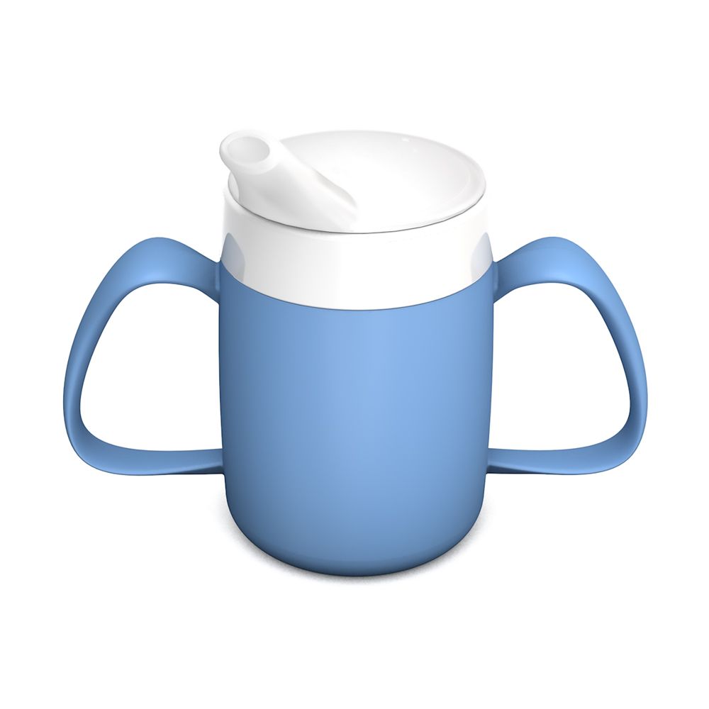 Ornamin 2-Henkel-Becher mit Trink-Trick Schnabelaufsatz großer Öffnung 1 St