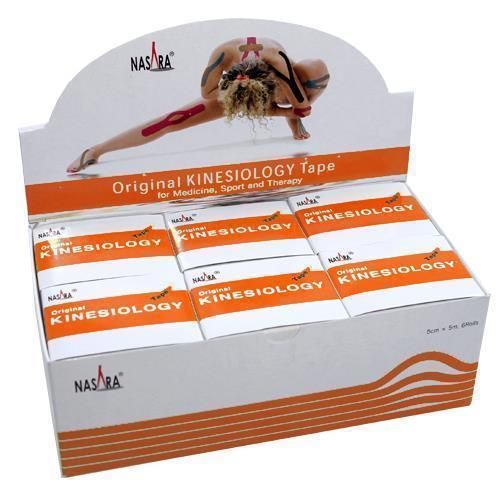 6x NASARA Kinesiologie Tape orange - Box