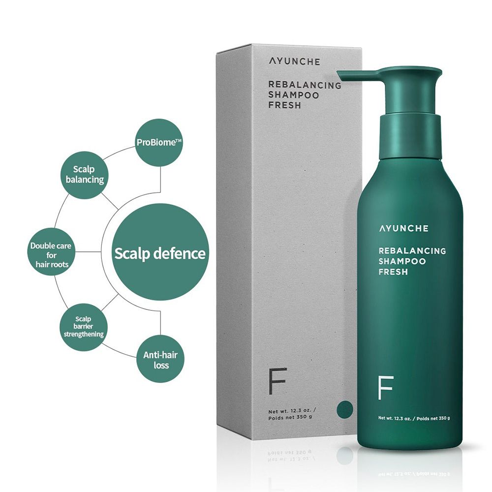 AYUNCHE Rebalancing Fresh Shampoo – klärendes Shampoo für fettige Kopfhaut