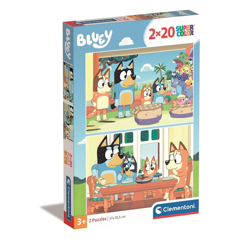 Bluey Puzzle 2x20Stück
