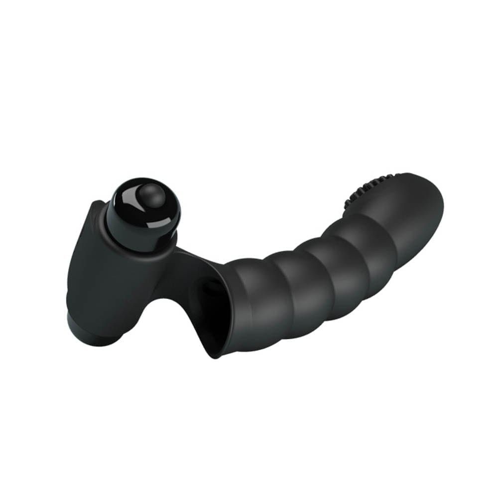 Pretty Love Alexander Fingeraufsatz Vibrator schwarz