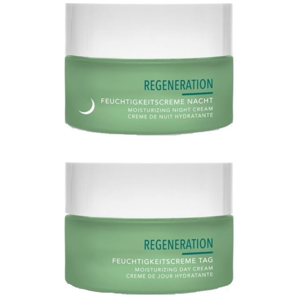 Charlotte Meentzen Regeneration Feuchtigkeitscreme Tages-u. Nachtpflege Set 100 ml