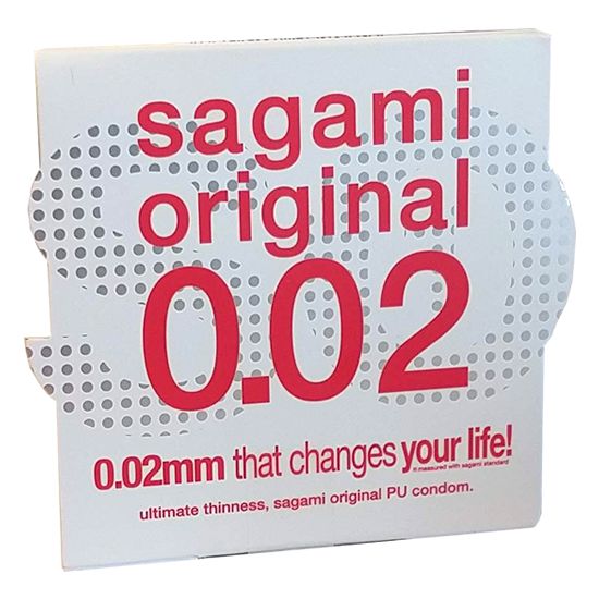Sagami *Original 0.02* latexfrei, ultradünne Kondome für Latex-Allergiker