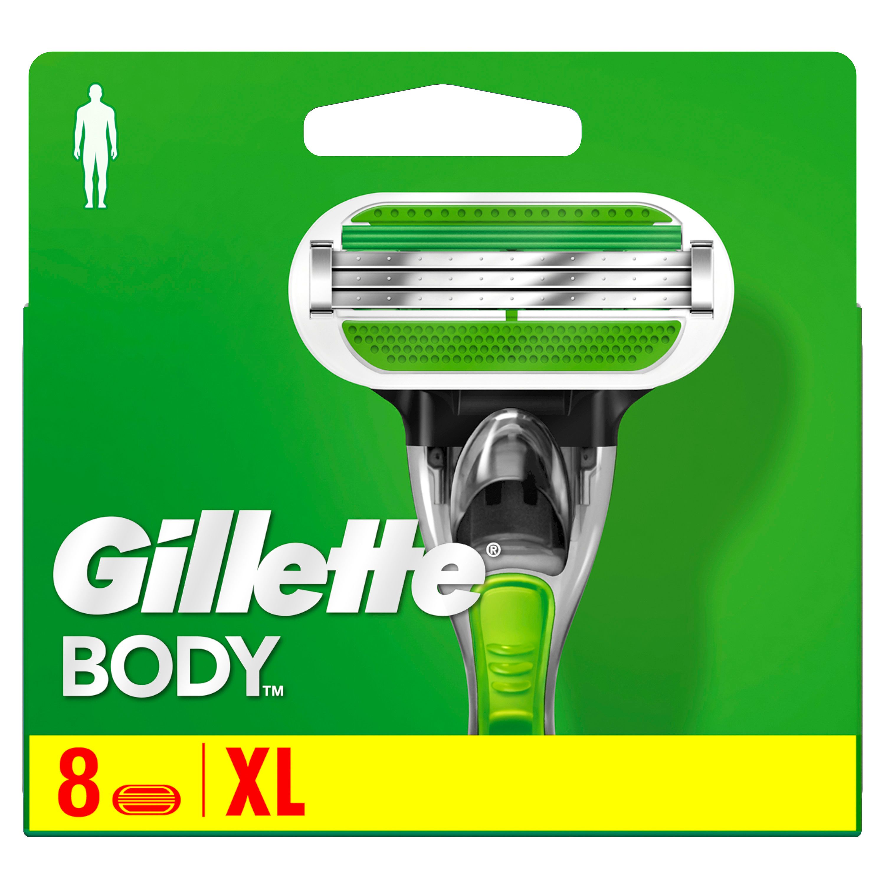 Gillette - Rasierklingen "Body" 8St.