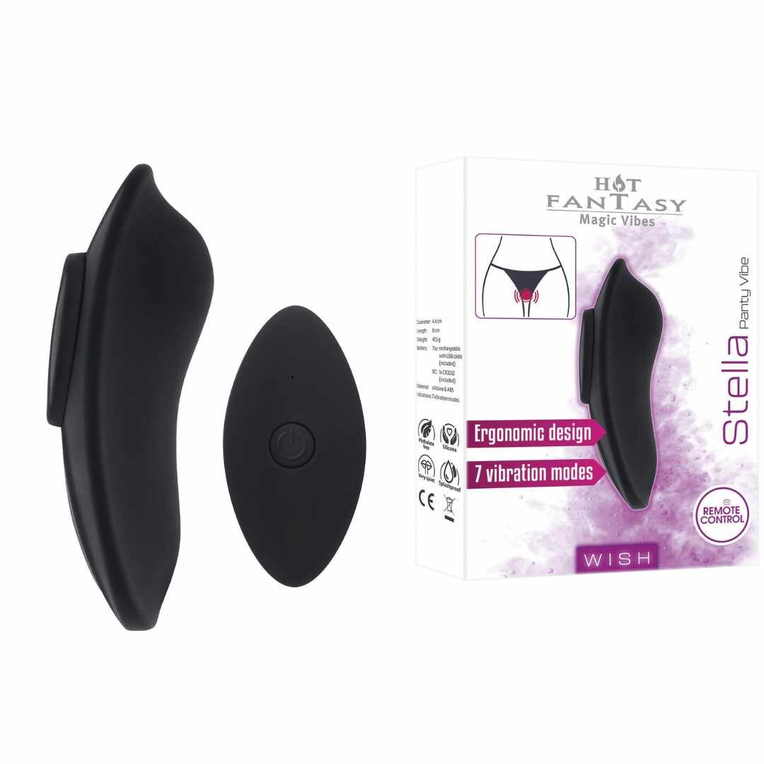 Slipvibrator „Stella“ mit Fernbedienung | Hot Fantasy