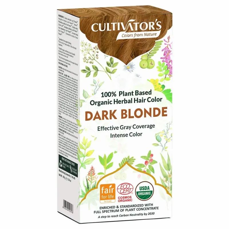 CULTIVATOR'S - Natürliche Pflanzenhaarfarbe Dunkelblond