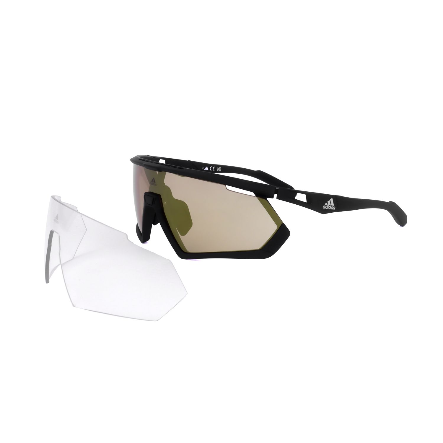 Adidas occhiali da sole uomo SP0054 black green