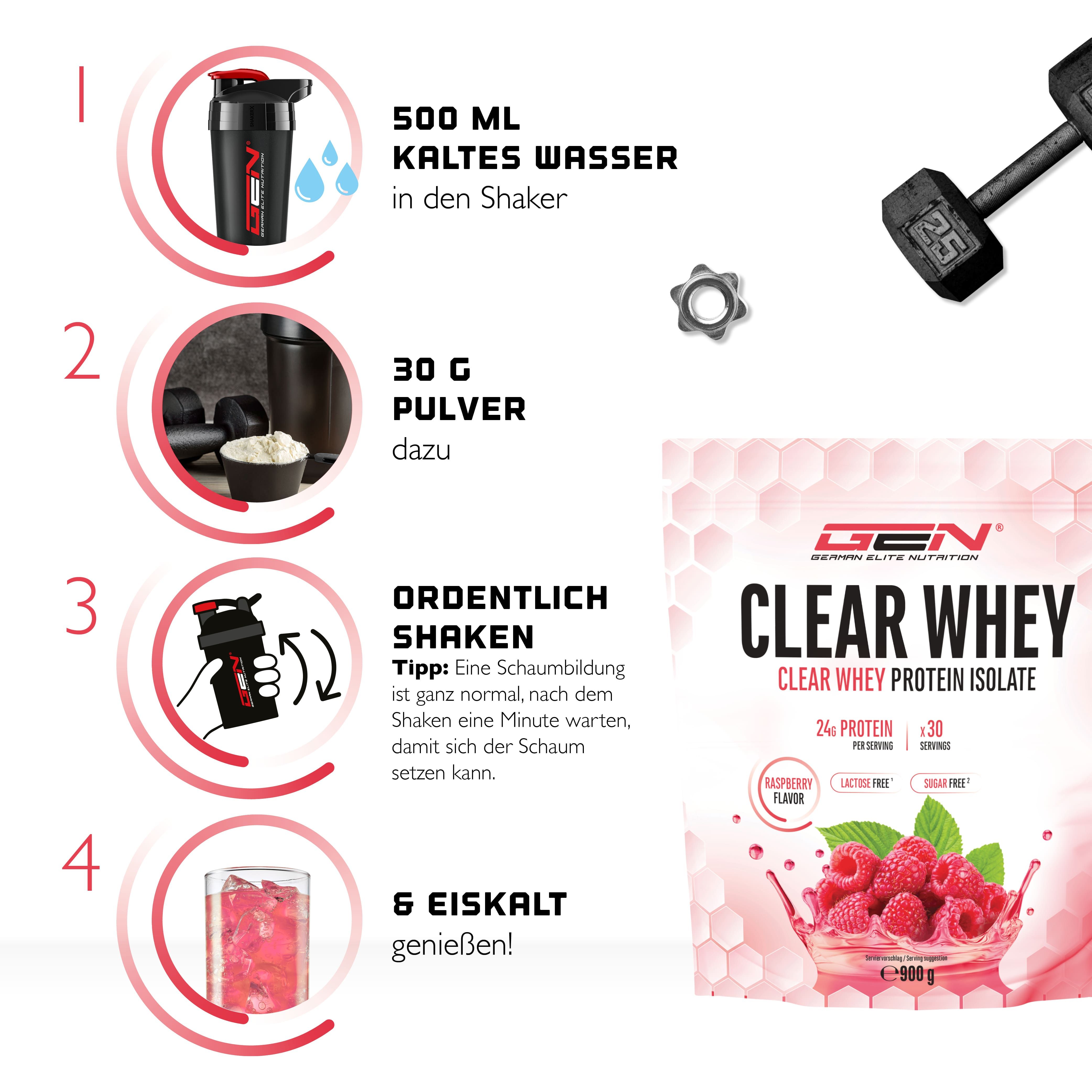GEN Clear Whey Protein Isolat