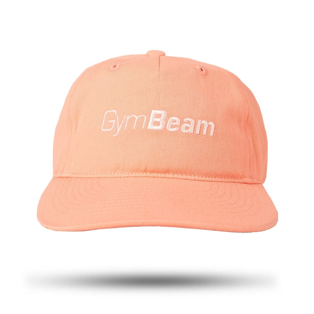 Dad Cap Unisex mit gebogenem Schirm in Lachs 1 St
