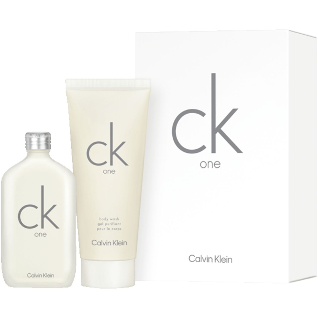 Calvin Klein, CK One Set E.d.T. Nat. Spray 50 ml + Body Wash 100 ml