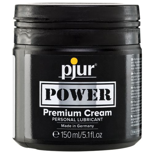 pjur® POWER *Premium Cream* Personal Lubricant, extra starke Gleitcréme für große Toys