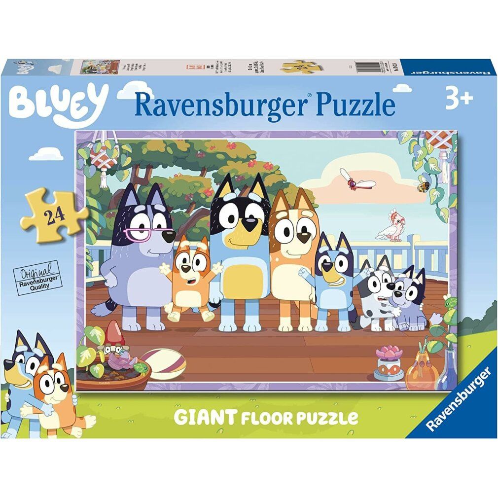 Puzzle da 24 Pezzi Gigante da Pavimento - Bluey