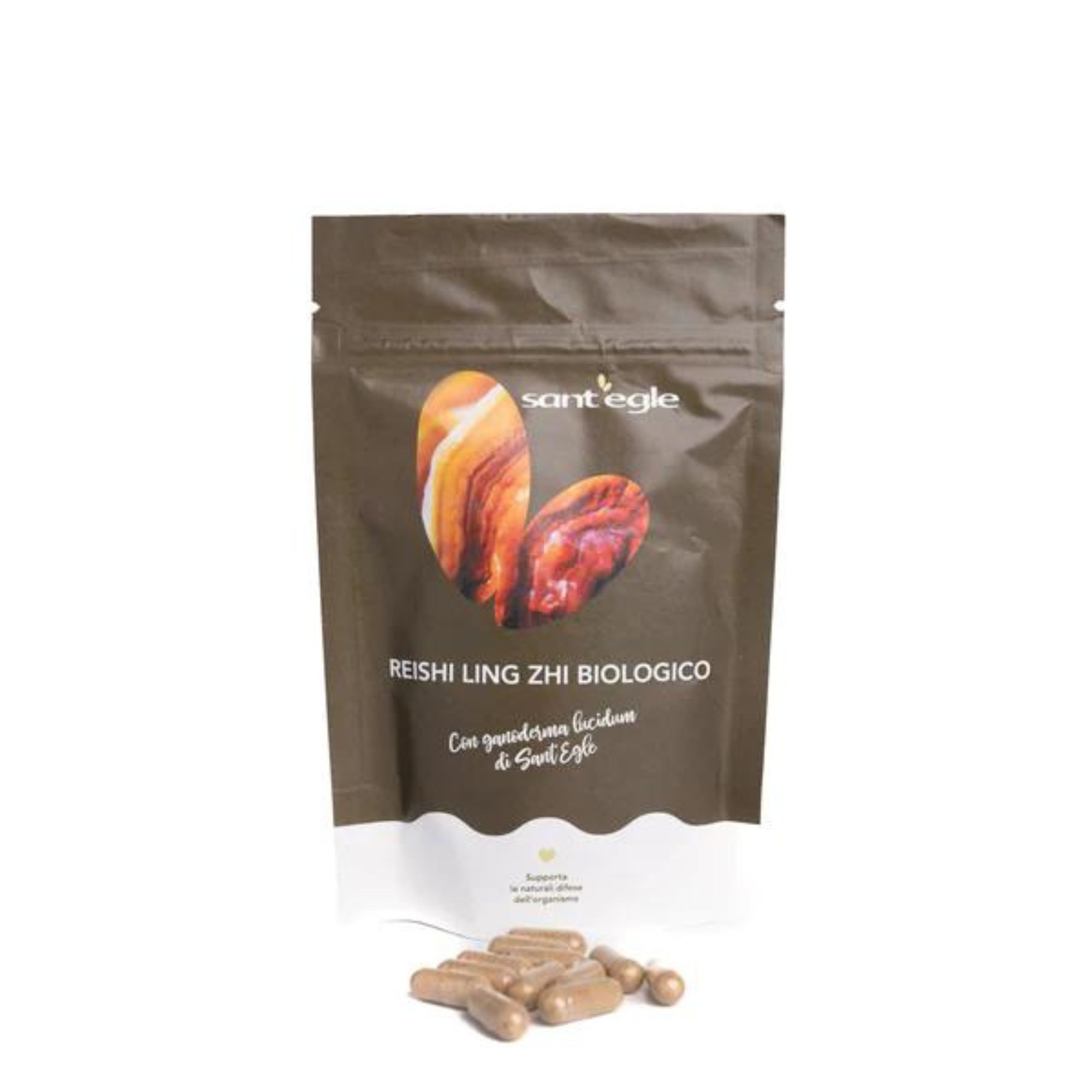 Reishi - Ganoderma Lucidum - Ling Zhi biologico, 90 capsule