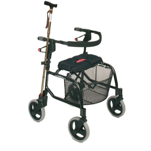 neXus Rollator Stockhalter